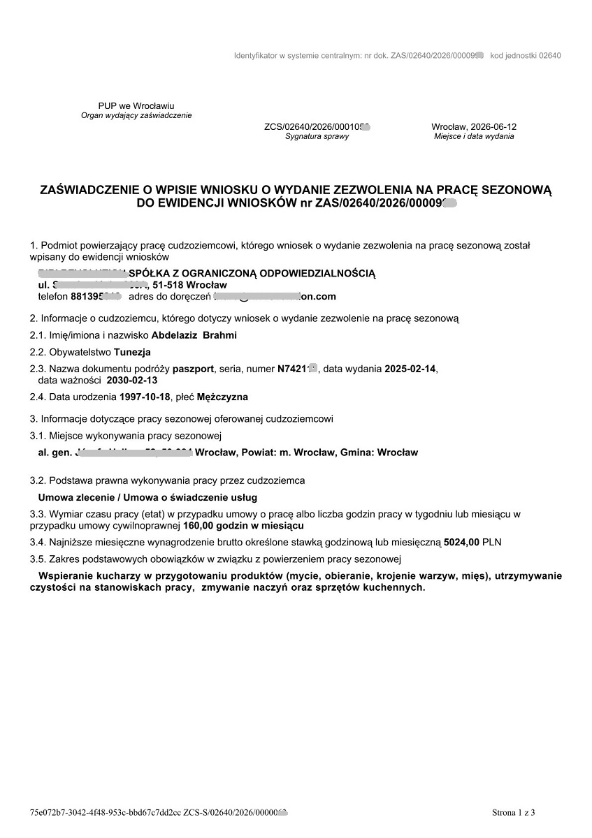 poland seasonal work permit
