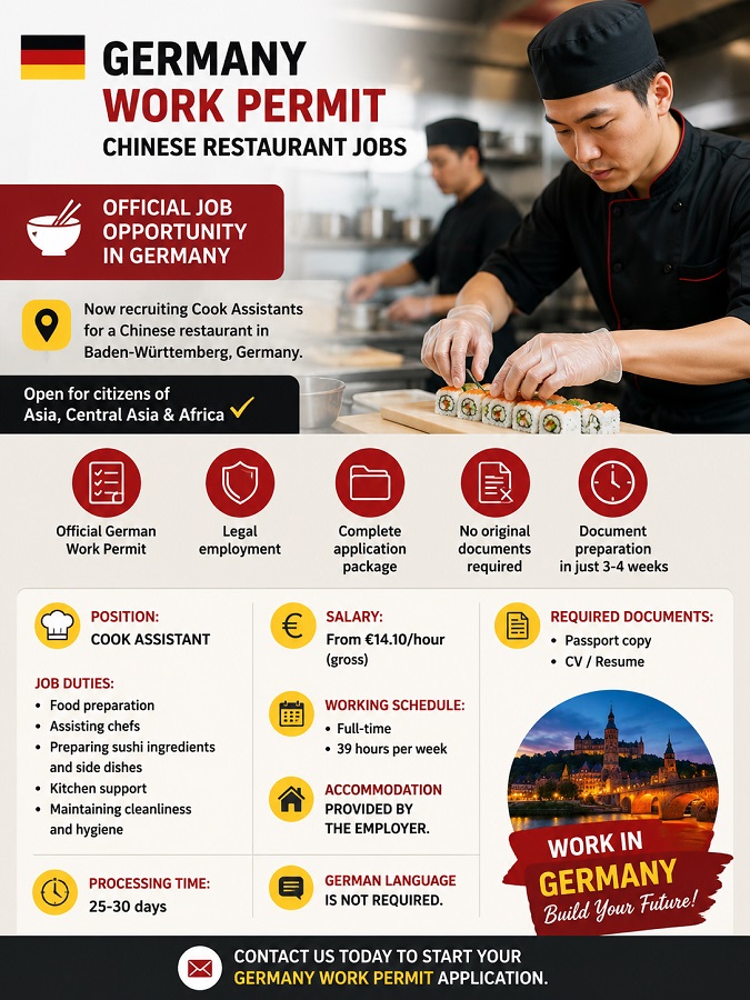 Germany work permit offer