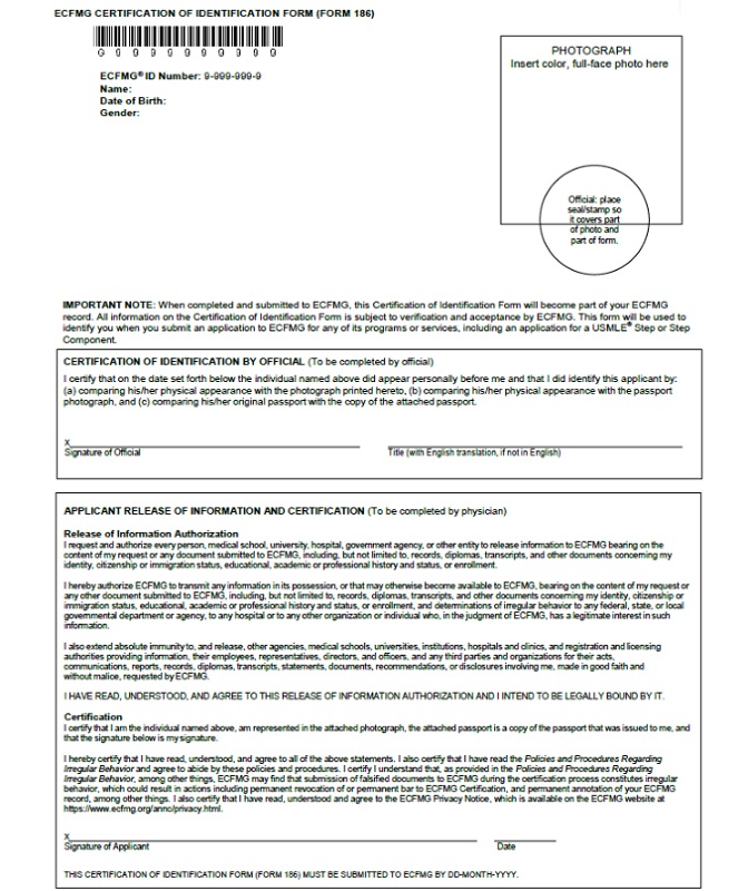 Confirmation of  ECFMG verification for student who graduated from LSMU