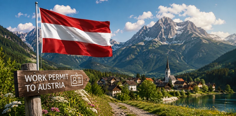 work permit to Austria