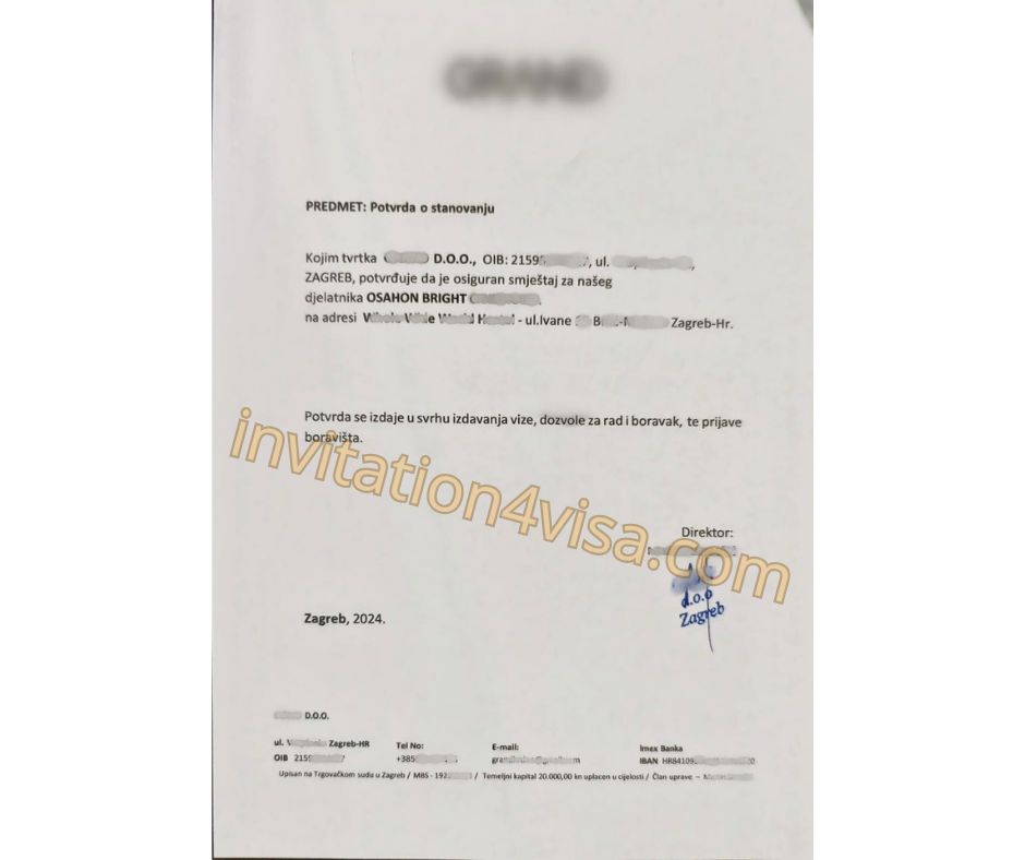 Croatia work permit