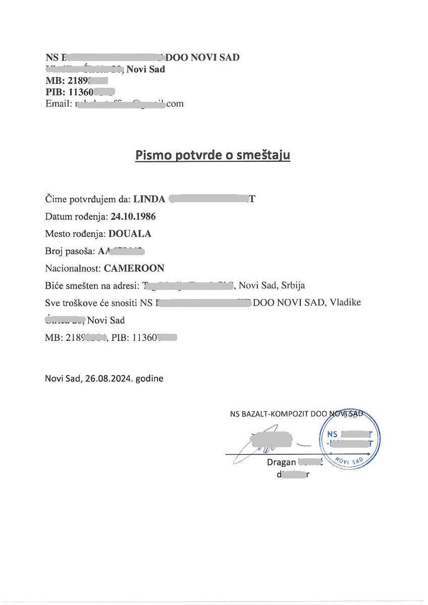 Work permit Serbia