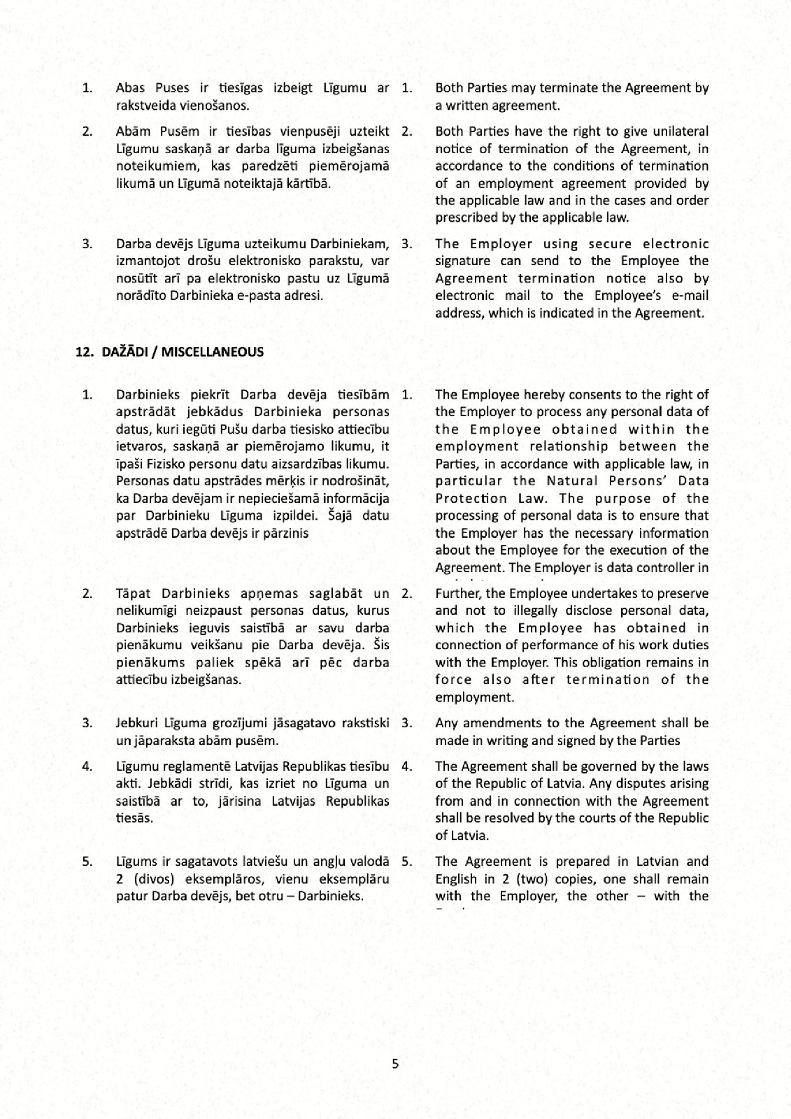 Latvia work permit