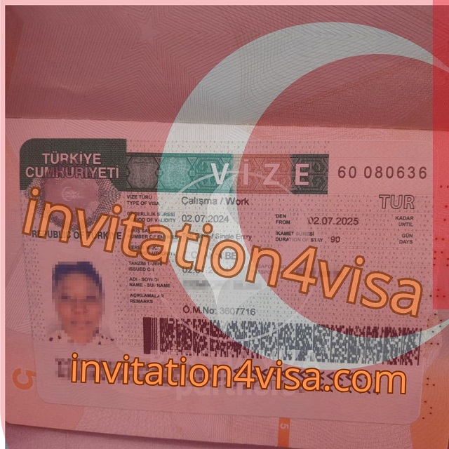 Work visa Turkey