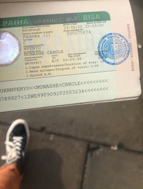 Private visa to Ukraine