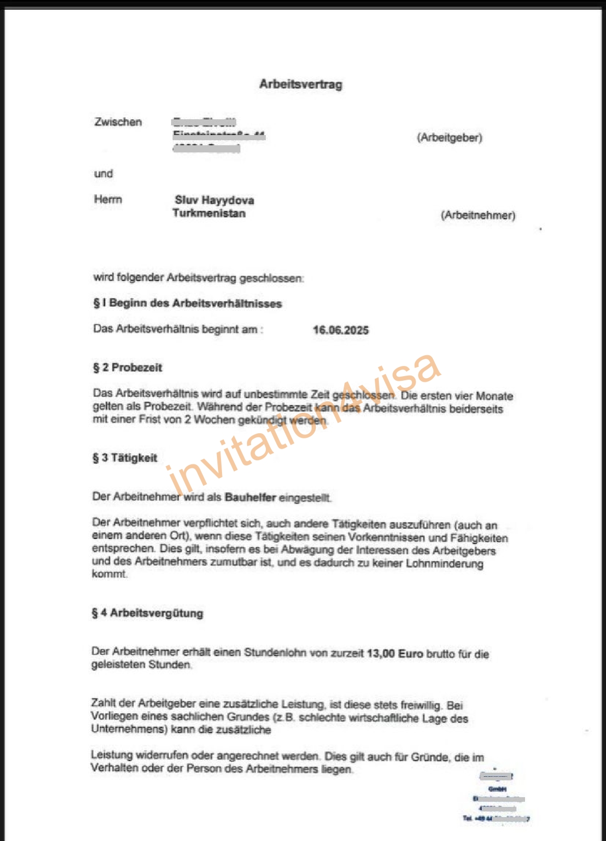 Germany work permit