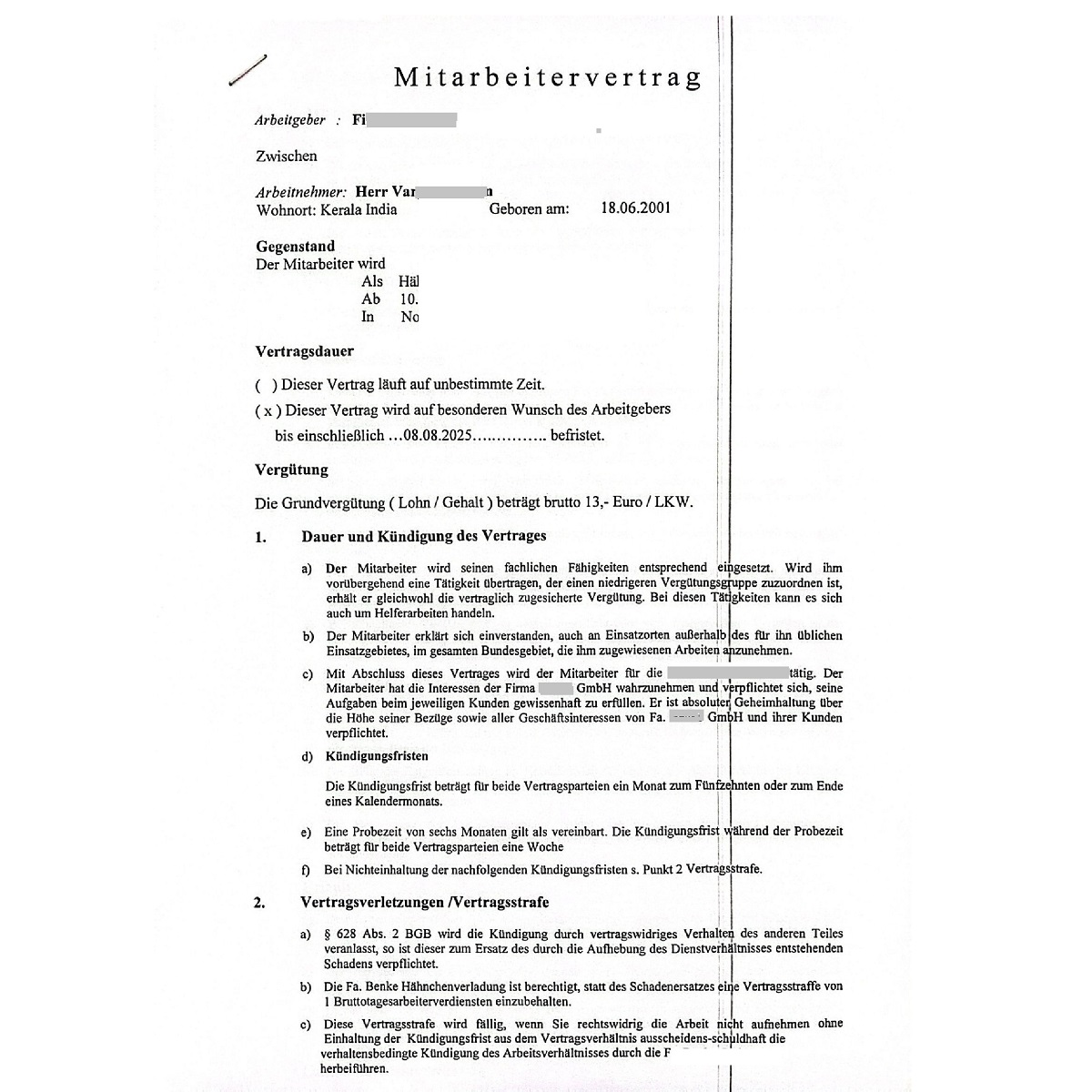 work permit Germany